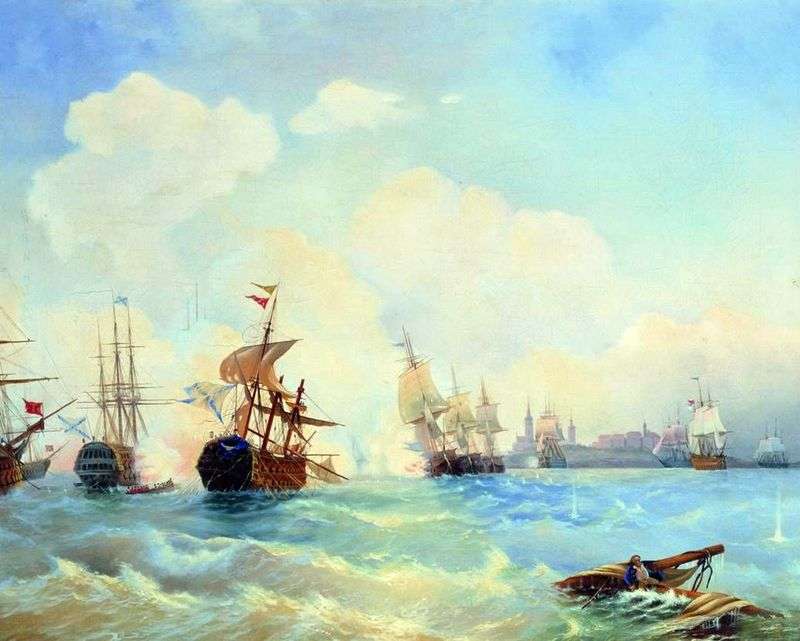 Battaglia di baldoria il 2 maggio 1790   Alexei Bogolyubov