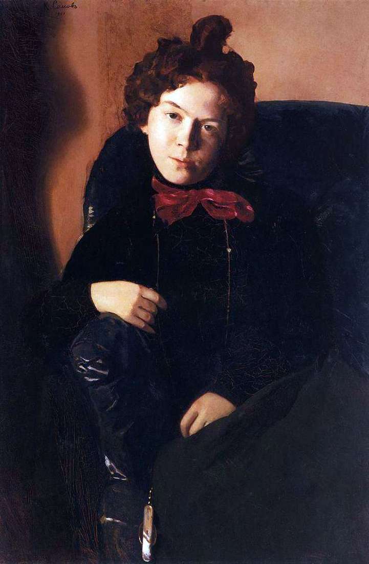Ritratto di A. P. Ostroumova   Konstantin Somov