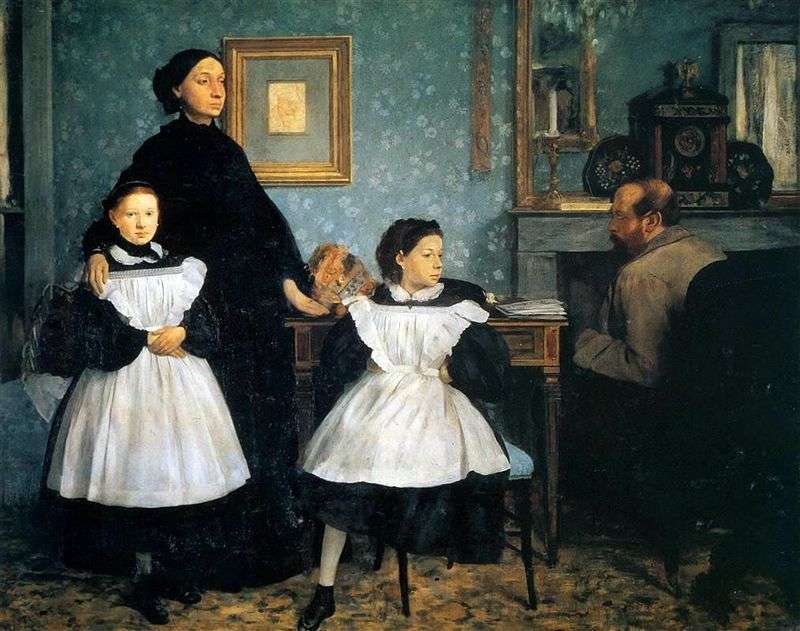 Famiglia Belelli   Edgar Degas
