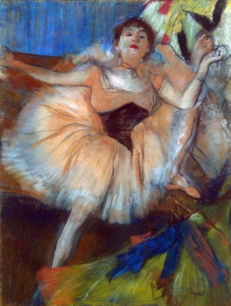 Ballerino seduto   Edgar Degas