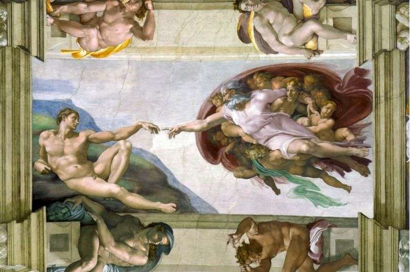 La creazione di Adamo   Michelangelo Buonarroti