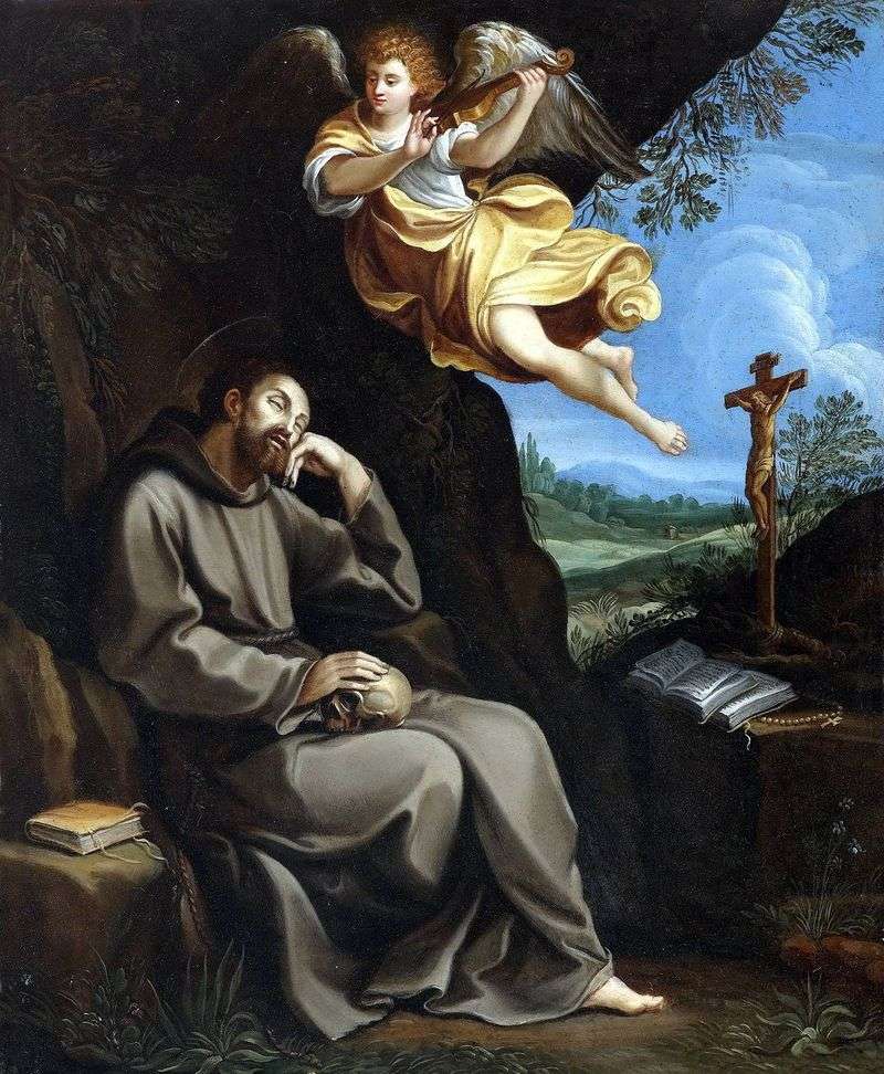 San Francesco e langelo   Guido Reni