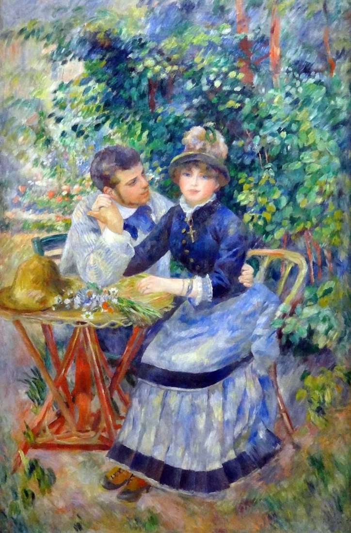 Nel giardino   Pierre Auguste Renoir