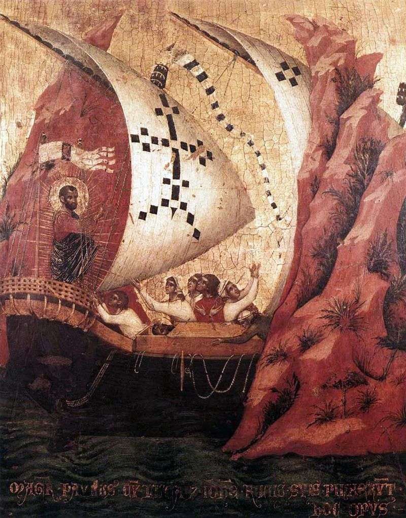 San Marco rassicura il mare   Paolo Veneziano