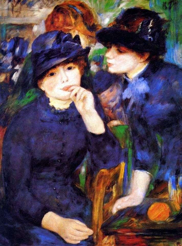 Ragazze in nero   Pierre Auguste Renoir