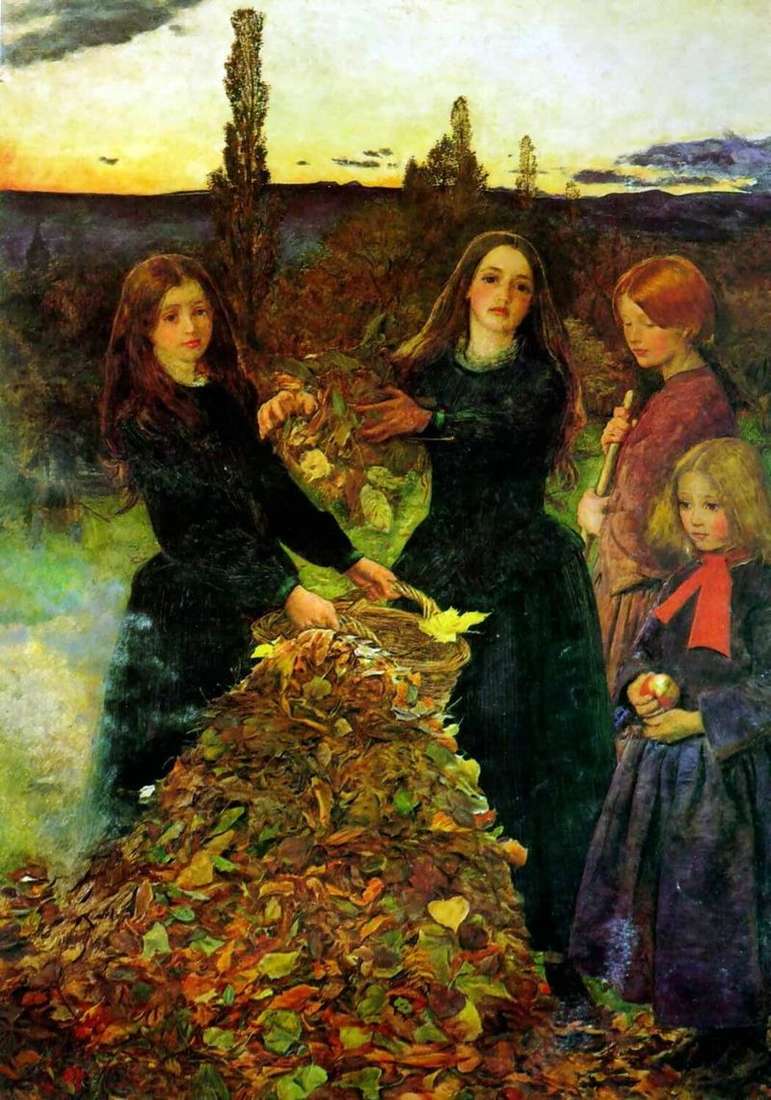 Foglie dautunno   John Everett Millais