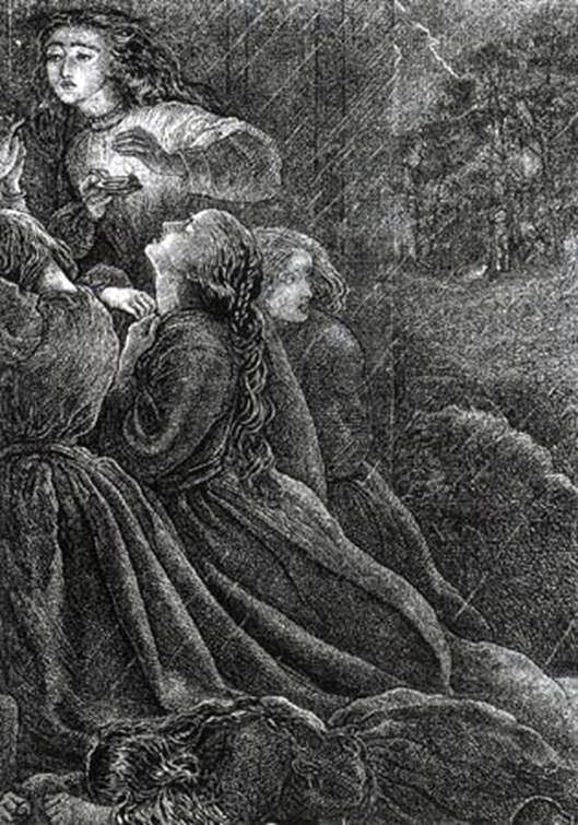 Sette vergini stolte: John Everett Millais