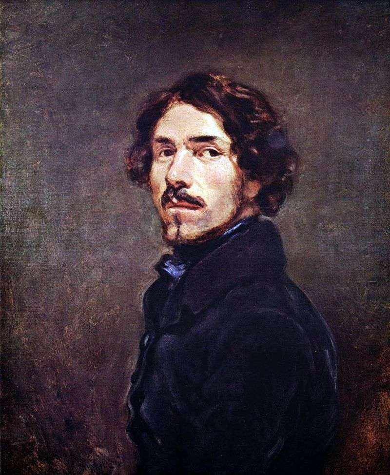 Autoritratto   Eugene Delacroix