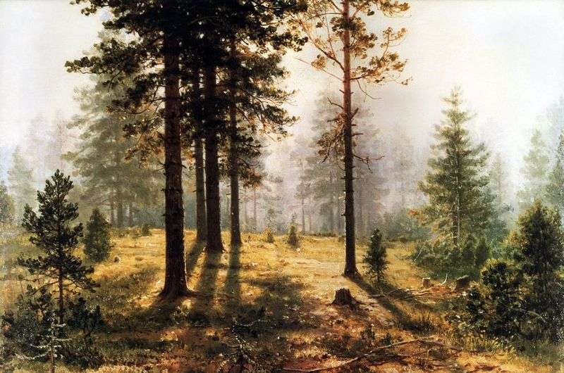 Nebbia nella foresta   Ivan Shishkin