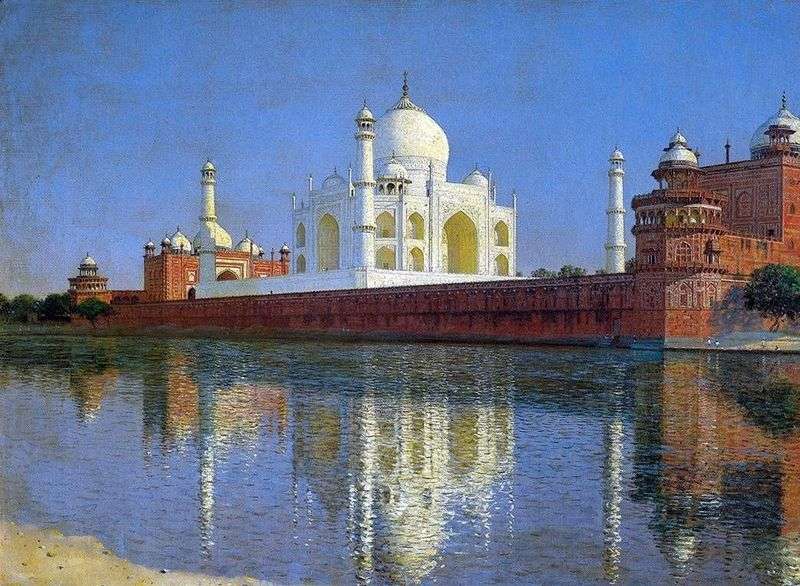 Mausoleo del Taj Mahal ad Agra   Vasily Vereshchagin