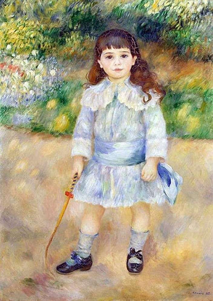 Bambino con una frusta   Pierre Auguste Renoir
