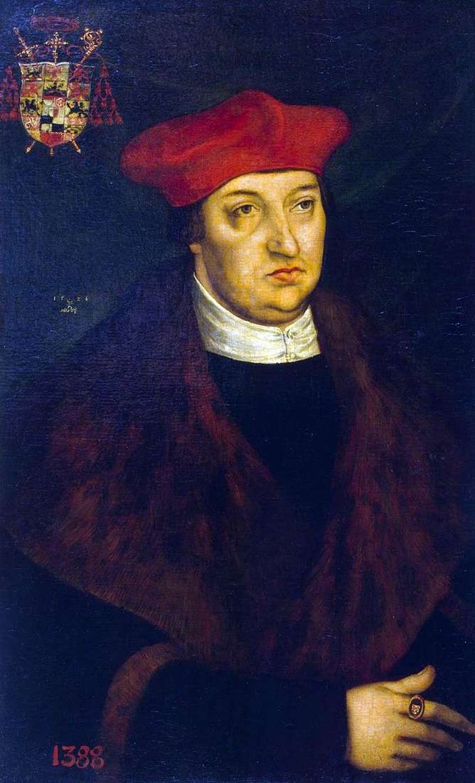Ritratto del cardinale Albrecht di Brandeburgo   Lucas Cranach