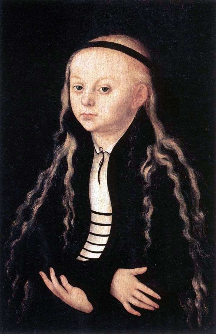 Ritratto di Magdalena Luther   Lukas Cranach