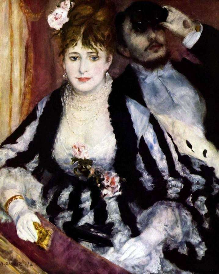 Letto da teatro   Pierre Auguste Renoir