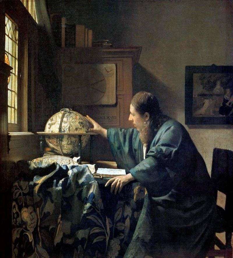 Astronomo   Jan Vermeer