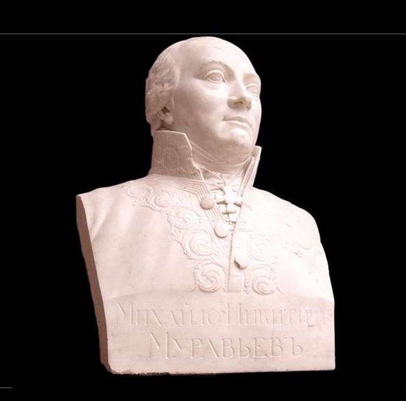 Busto M. N. Muravyev   V. I. Demut Malinovsky