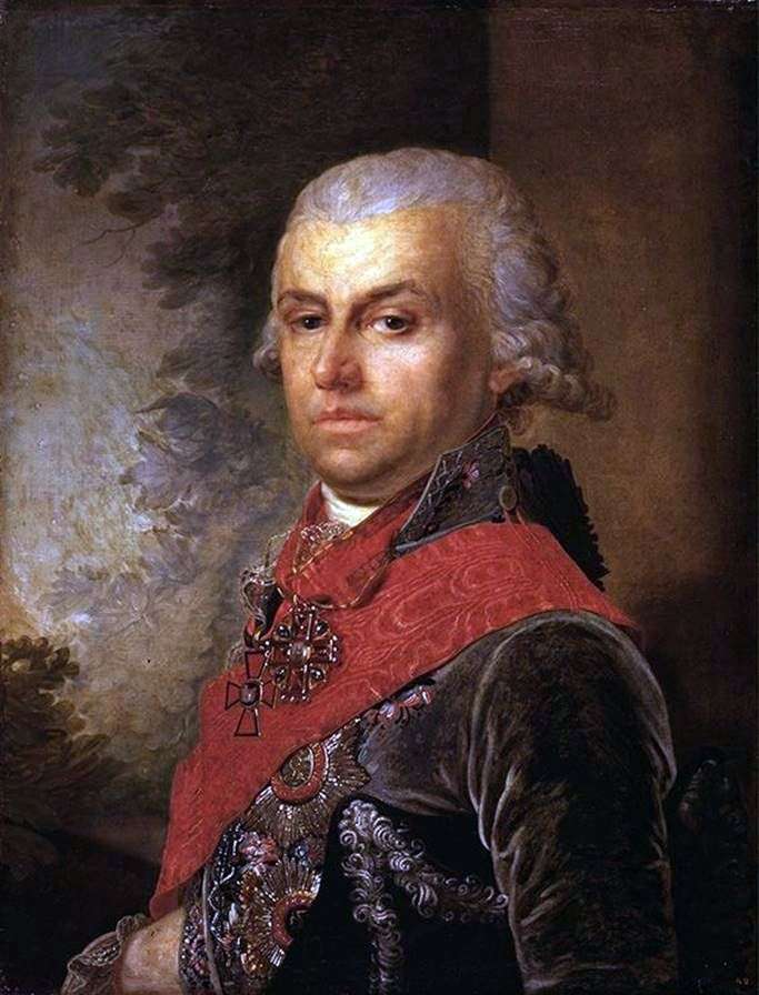 Ritratto di D. P. Troschinsky   Vladimir Borovikovsky