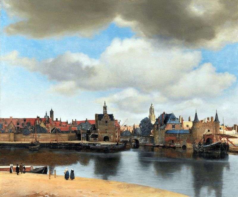 Vista di Delft   Jan Vermeer
