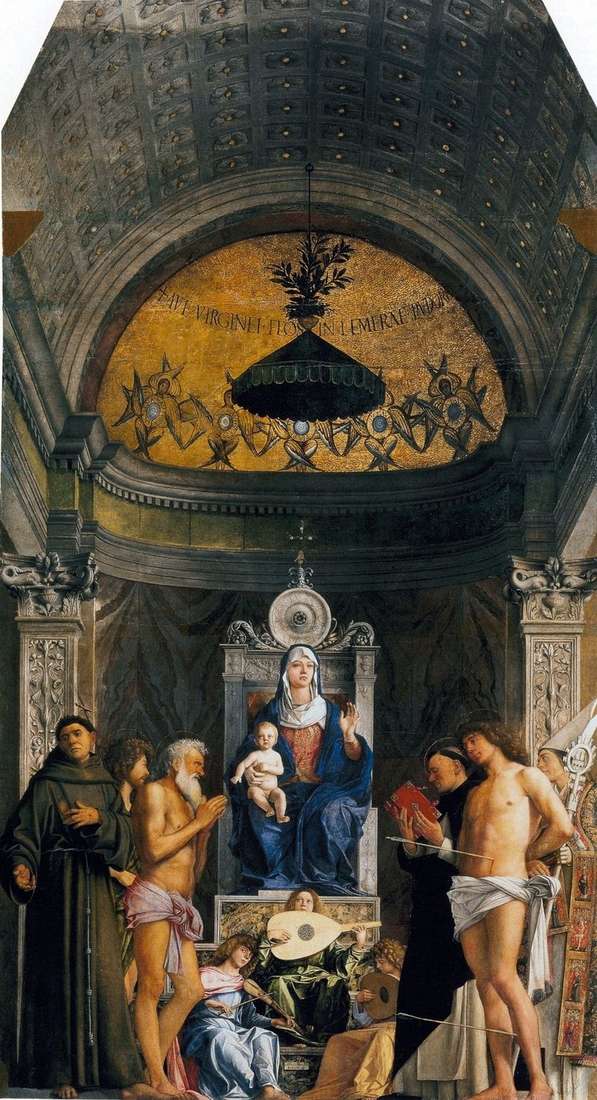 Madonna con i Santi   Altare di San Jobb   Giambellino