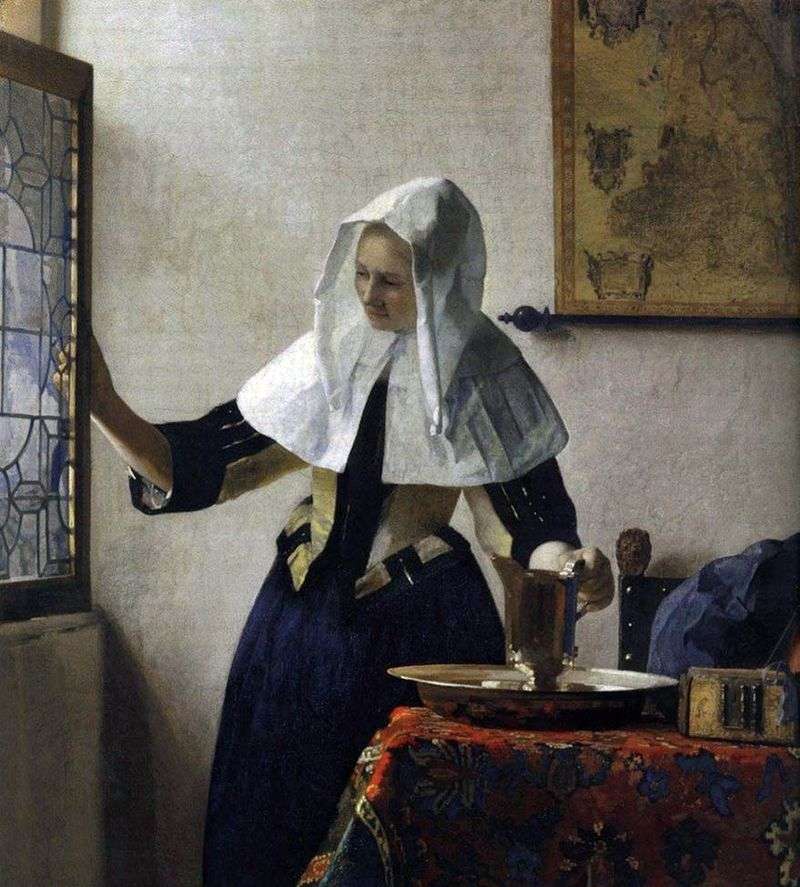 Ragazza con una brocca dacqua   Jan Vermeer