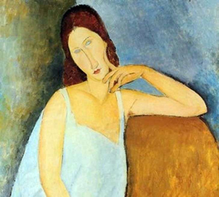 Ritratto di Jeanne Hebuterne   Amadeo Modigliani
