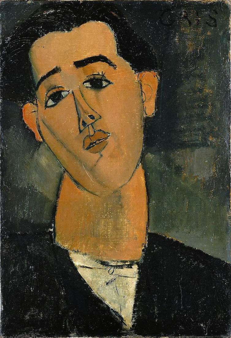 Ritratto di Juan Gris   Amedeo Modigliani