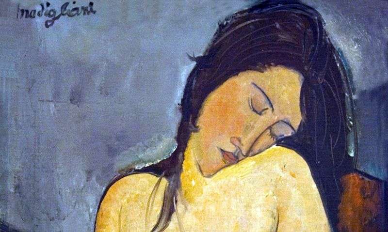 Nudo seduto   Amedeo Modigliani