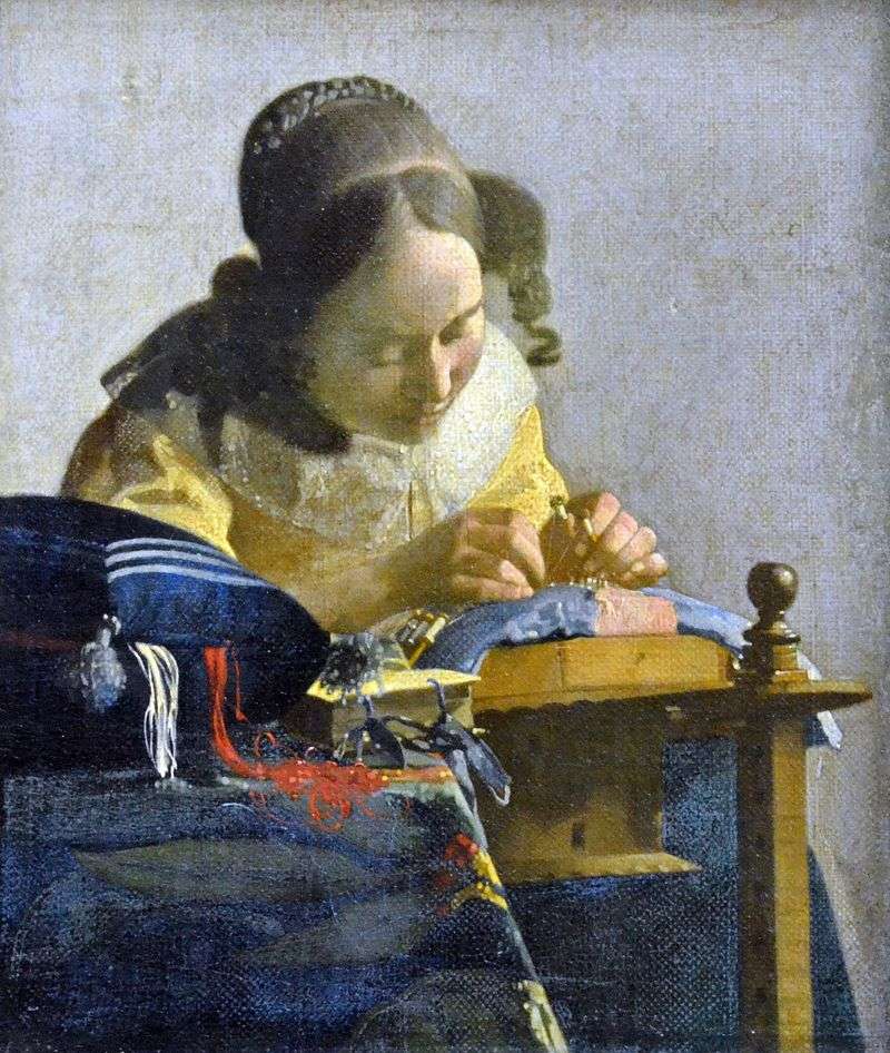 Lacemaker   Jan Vermeer
