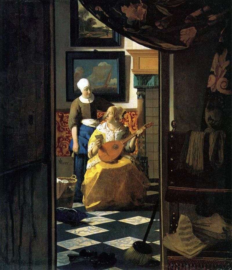 Messaggio damore   Jan Vermeer