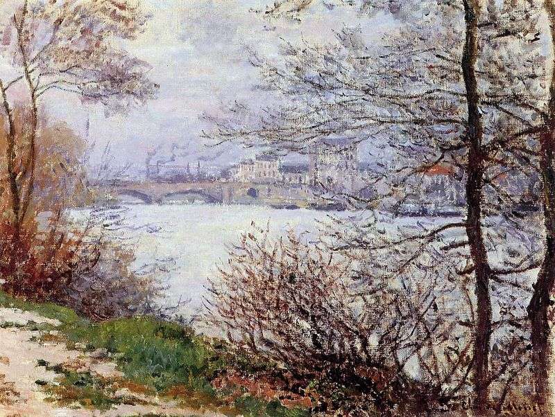 Le rive della Senna   Claude Monet