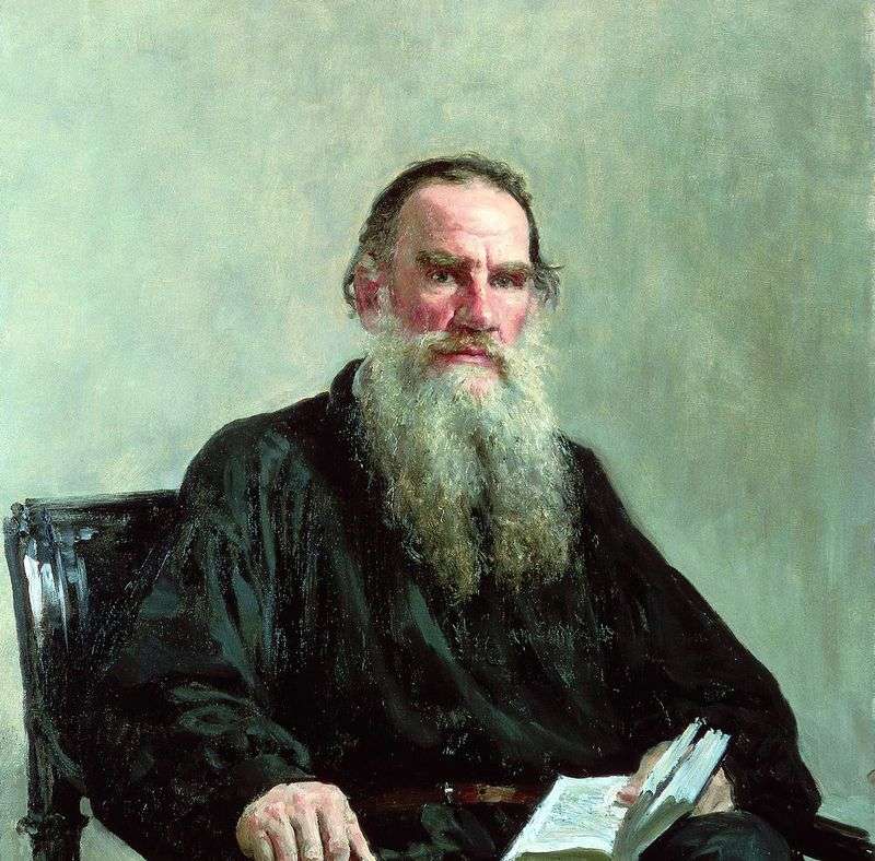 Ritratto di L. N. Tolstoy   Ilya Repin