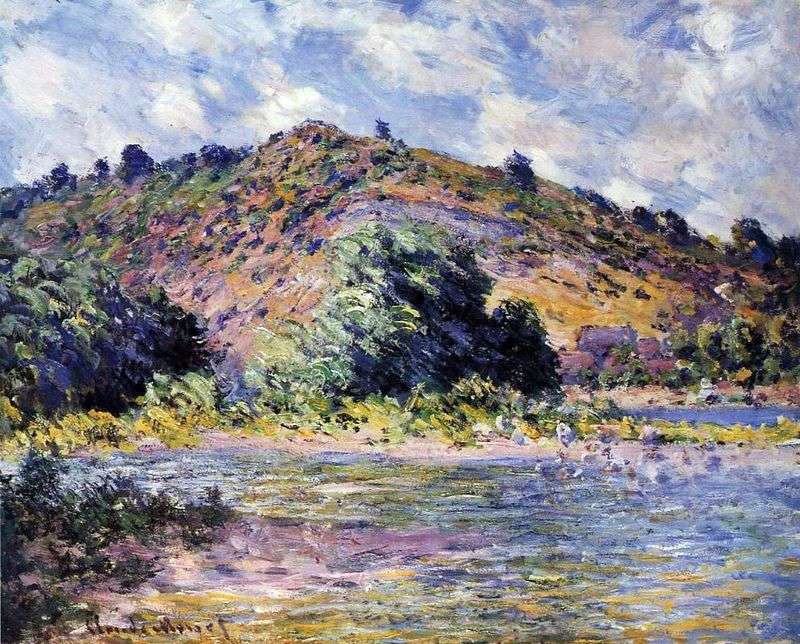 Le rive della Senna, Port Ville   Claude Monet