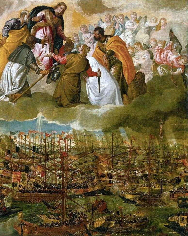 Allegoria della battaglia di Lepanto   Paolo Veronese