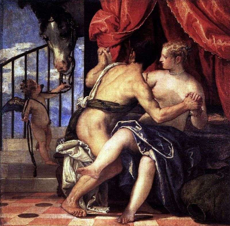 Venere e Marte con Cupido e il cavallo   Paolo Veronese