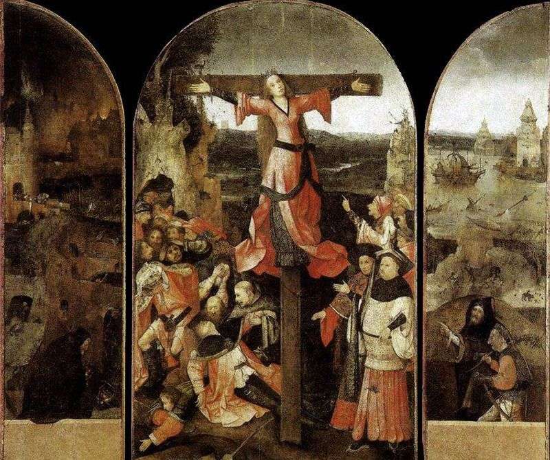 Martirio di San Liberati. Trittico   Hieronymus Bosch