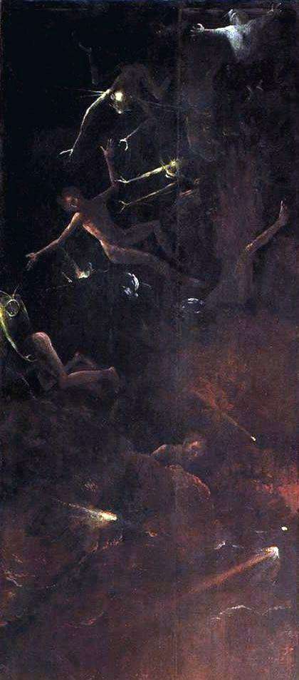 Rovesciamento di Sinners, Visions of the Underworld   Hieronymus Bosch