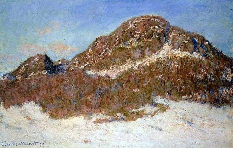 Colesa Mountain   Claude Monet