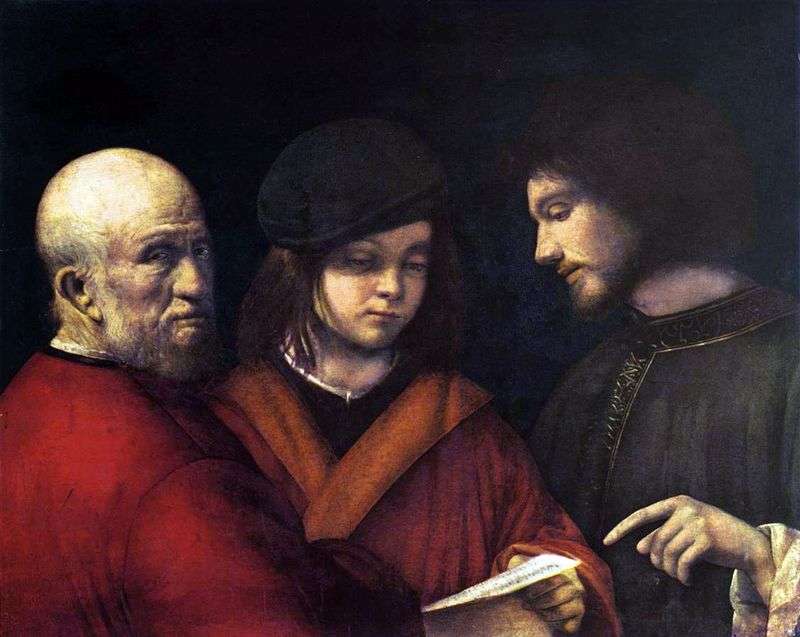 Tre età della vita   Giorgione