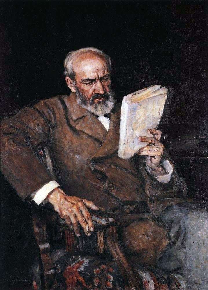 Ritratto del Dr. A. E. Yezersky   Vasily Surikov