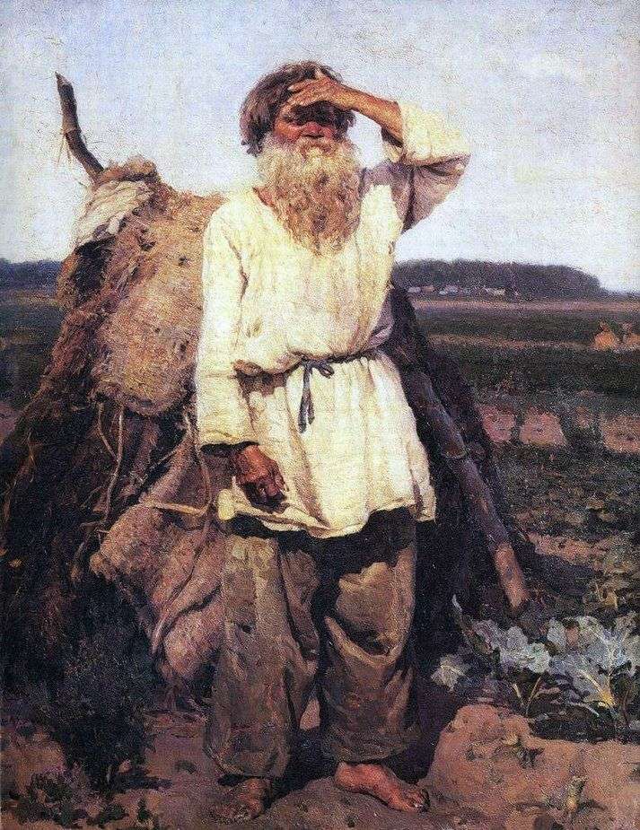 Vecchio giardiniere   Vasily Surikov