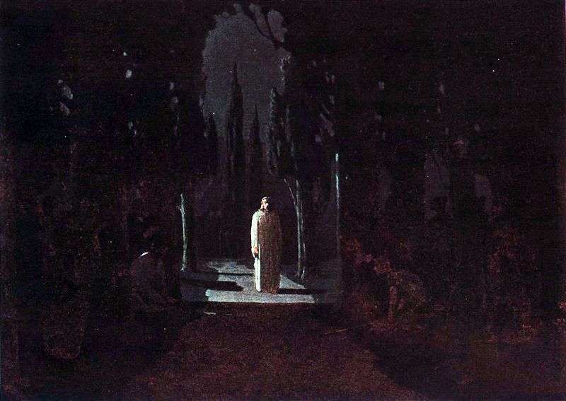 Cristo nel giardino del Getsemani   Arkhip Kuindzhi