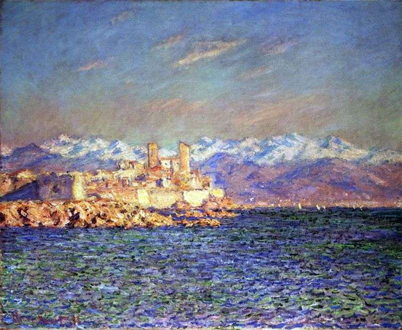 Antica fortezza di Antibes   Claude Monet