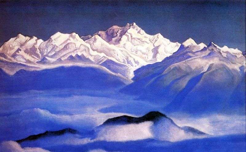 Blue Mountains   Nicholas Roerich