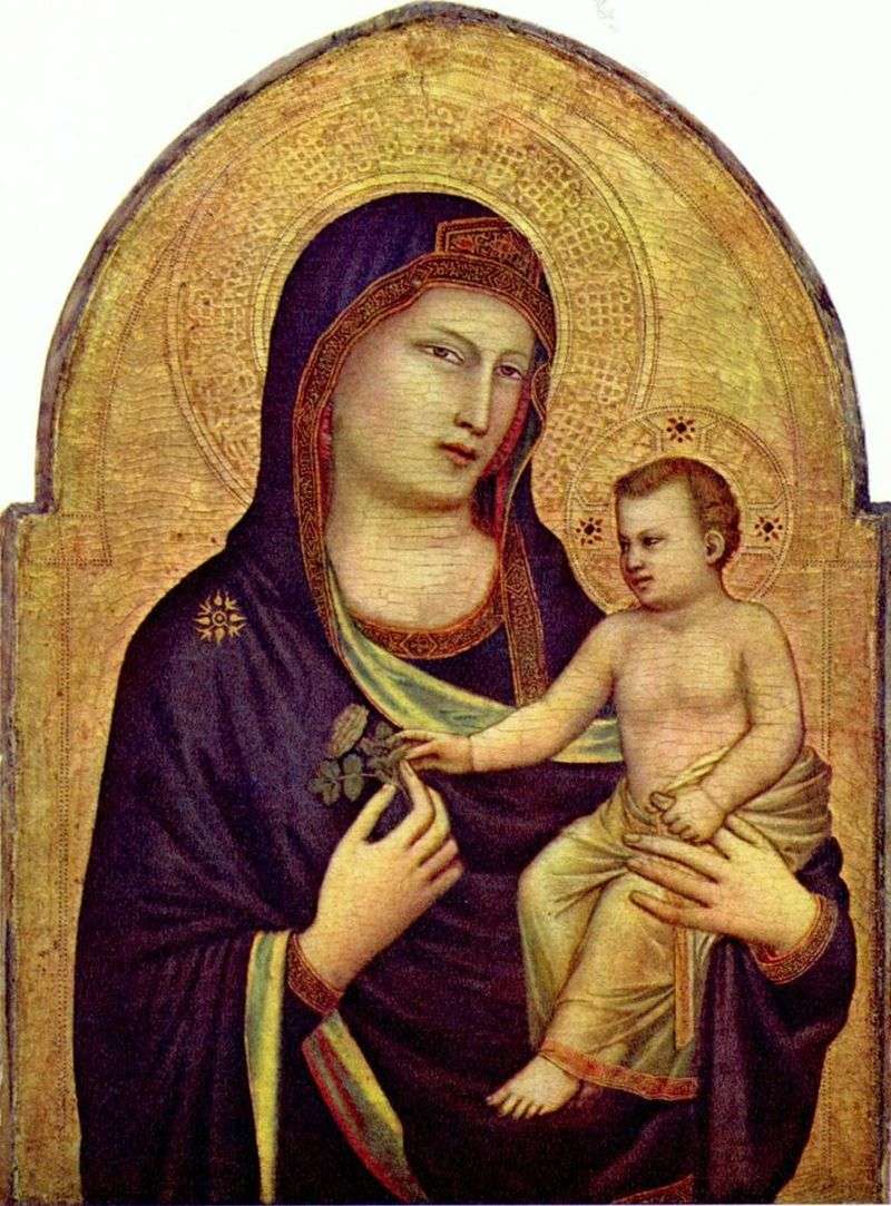 Madonna col Bambino   Bondone Giotto