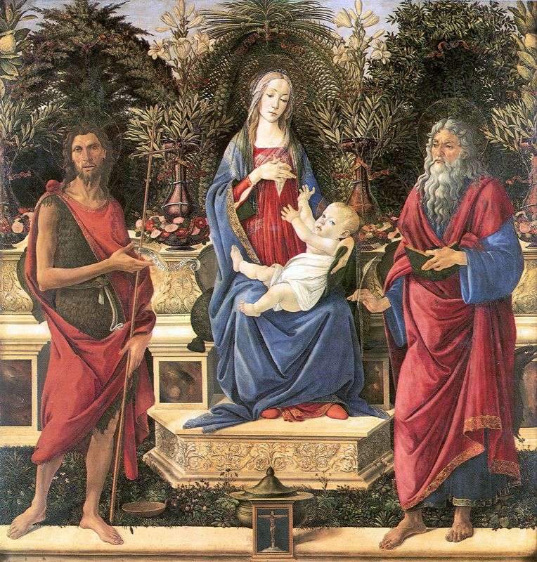 Altare di Bardi   Sandro Botticelli