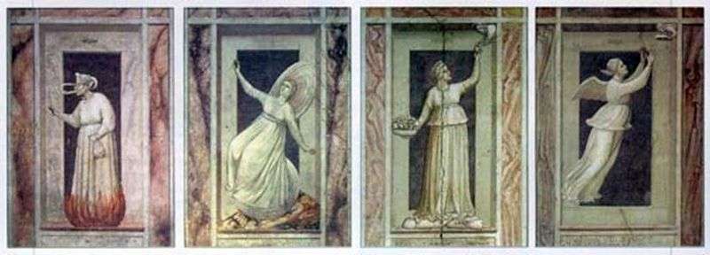 Vizi e virtù   Giotto