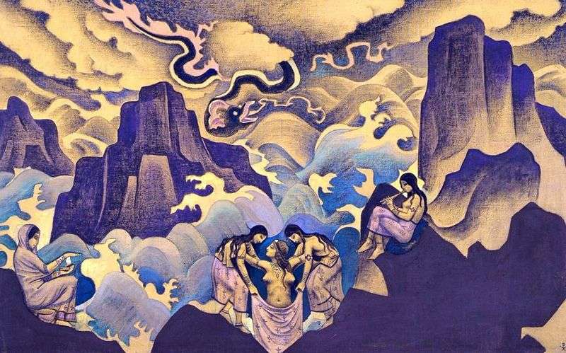 Serpent of Ancient   Nicholas Roerich
