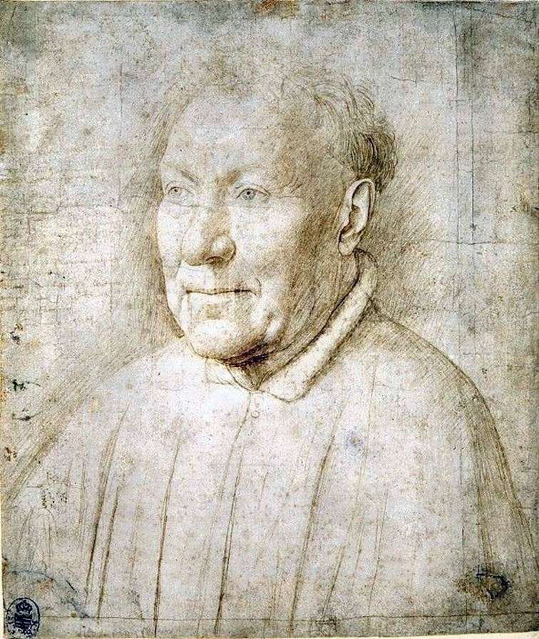 Studio per un ritratto maschile   Jan van Eyck