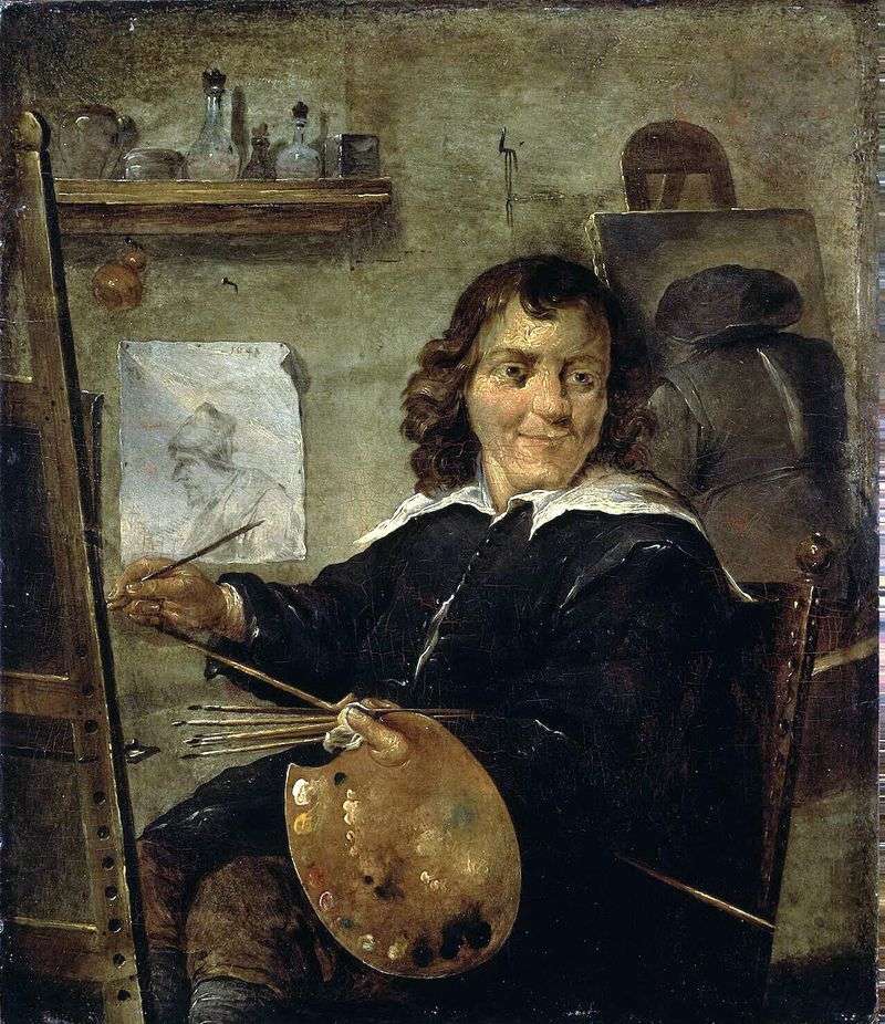 Pittore nel suo studio   David Teniers