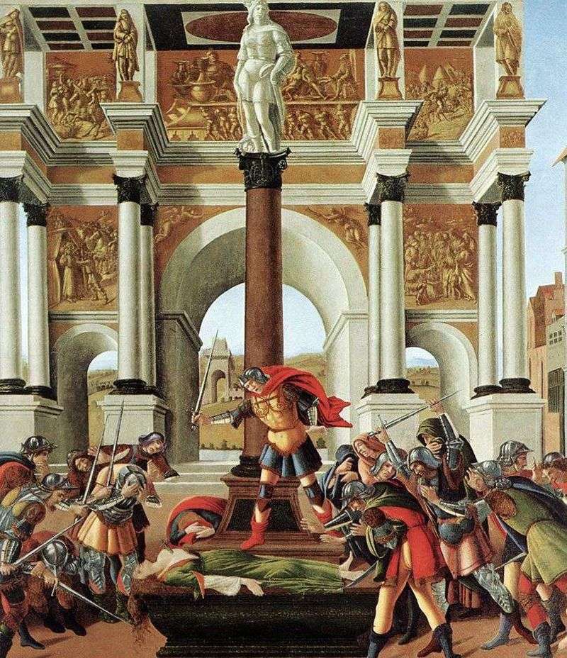 La storia di Lucrezia   Sandro Botticelli